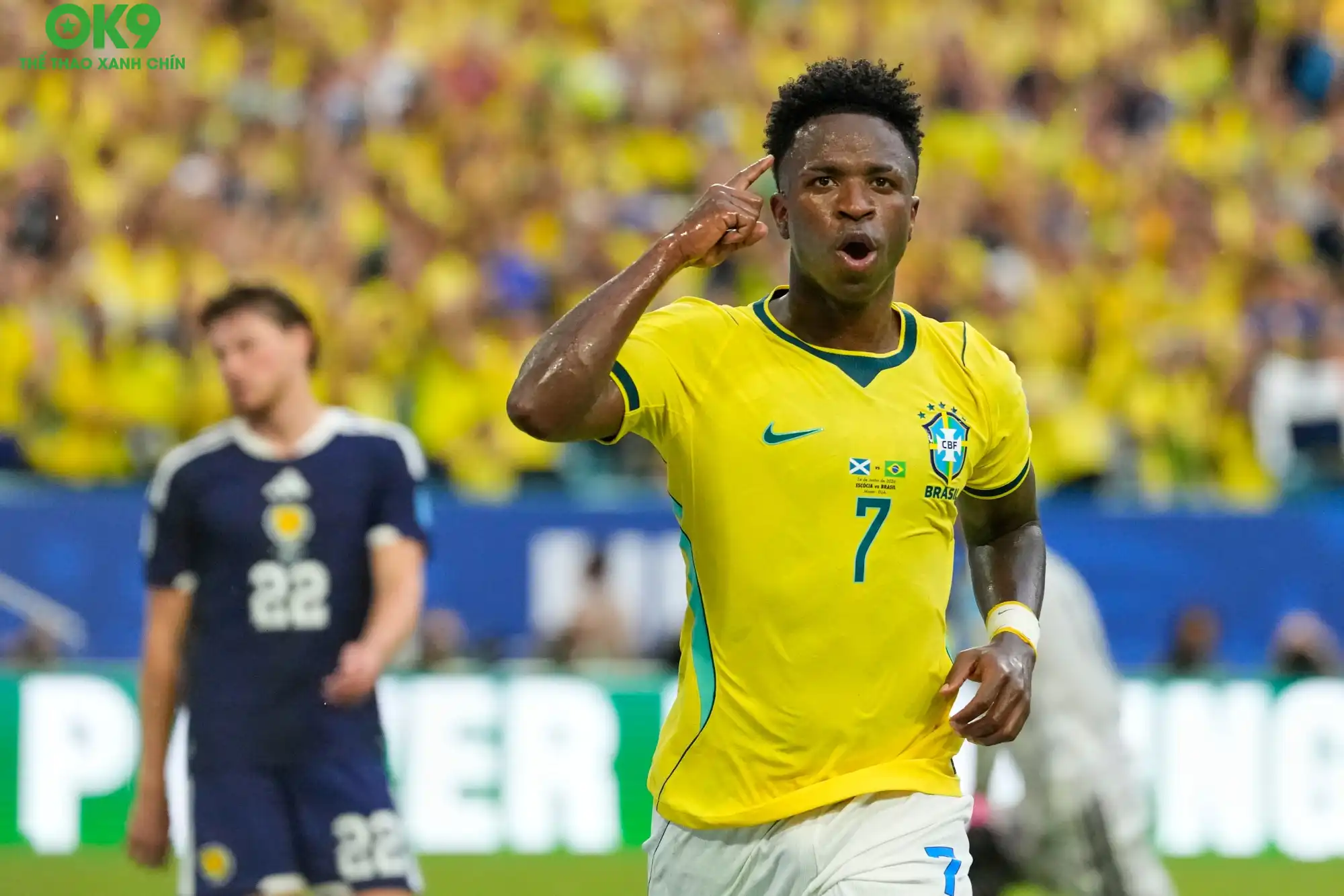 Vinicius Junior tiếp tục là mũi tấn công nguy hiểm nhất của Selecao Vinicius Junior tiếp tục là mũi tấn công nguy hiểm nhất của Selecao
